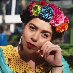 frida / day of the dead / mexican flower crown